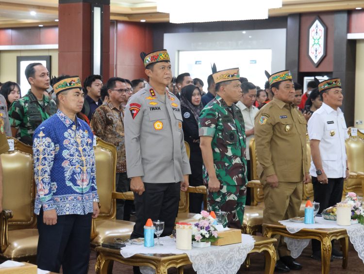 Kapolda Kalteng Apresiasi Pelantikan DPD GMNI Periode 2025–2027