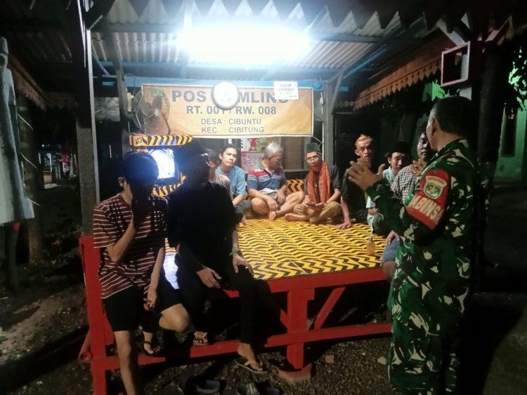 Patroli Gabungan TNI-Polri di Cibitung