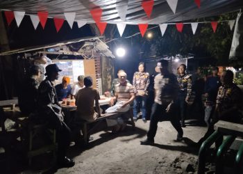Kolaborasi TNI dan Masyarakat, Kodim 0505/JT Gelar Patroli Malam di Cakung
