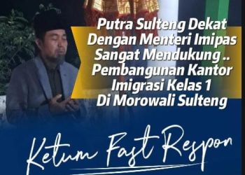 Masyarakat Morowali Dukung Pembangunan Kantor Imigrasi Kelas I TPI