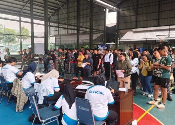 Ribuan Peserta Antusias Ikuti Pembagian Race Pack Panglima TNI Run 2025