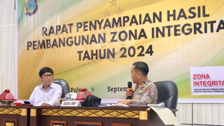 Polda Sulteng Dorong Transparansi Lewat Evaluasi Reformasi Birokrasi dan Zona Integritas 2025