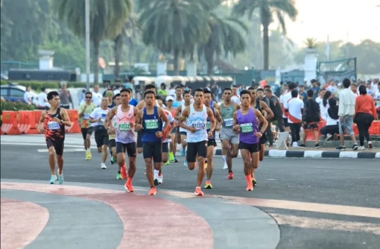 Danrem 051/Wijayakarta Ikut Meriahkan Panglima TNI Run 2025 di Monas