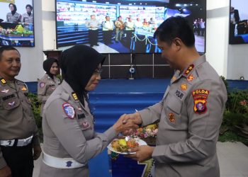 Ditlantas Polda Kalteng Gelar Syukuran Hari Lalu Lintas Bhayangkara ke-70