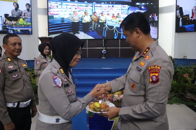 Ditlantas Polda Kalteng Gelar Syukuran Hari Lalu Lintas Bhayangkara ke-70