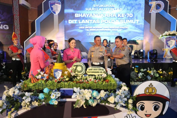 Momentum HUT Lalu Lintas Bhayangkara, Kapolda Sumut Apresiasi Dedikasi Polantas