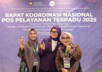 Wiwiek Hadiri Rakornas Posyandu 2025