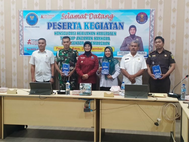 Polri dan BNN Gelar Konsolidasi Lintas Instansi untuk Perkuat Strategi Perang Melawan Narkoba di Simalungun