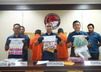 Polda Bali Bongkar Peredaran Obat Ilegal Senilai Rp2 Miliar di Kuta