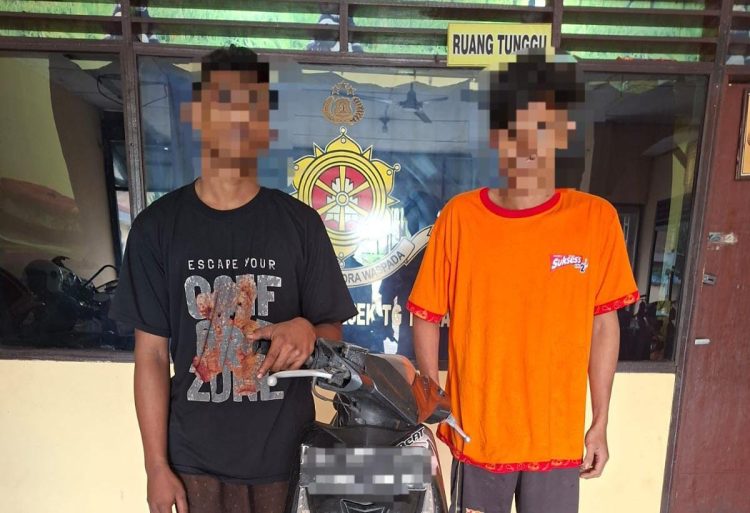 Polsek Tanjung Morawa Amankan 2 Pelaku pencurian Sepeda Motor