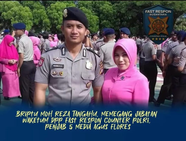 Briptu Pol Moh Reza Tangahu, Sosok Muda Berprestasi Wakil Ketua Umum DPP FRN