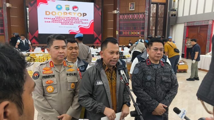 Komitmen Berantas Narkoba, Polda Sumut Serius Tangani TPPU Terkait Kasus Narkoba