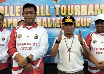 Turnamen Bola Voli Kapolda Kalteng Cup 2025 Resmi di Gelar