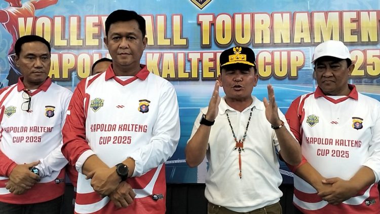 Turnamen Bola Voli Kapolda Kalteng Cup 2025 Resmi di Gelar