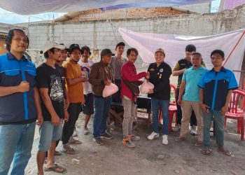 DPW Dharmapala nusantara DK Jakarta Salurkan 1,5 Ton Beras Murah untuk Warga Marunda