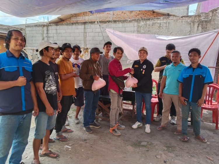 DPW Dharmapala nusantara DK Jakarta Salurkan 1,5 Ton Beras Murah untuk Warga Marunda