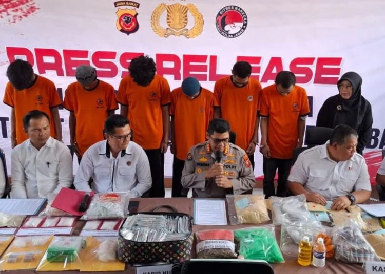 Polda Jabar Bongkar 257 Kasus Narkoba