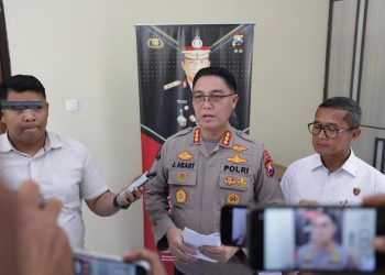 Polda Jatim Amankan Tersangka MF Alias P Diduga Kuat Terlibat Penghasutan Aksi Anarkis di Kediri