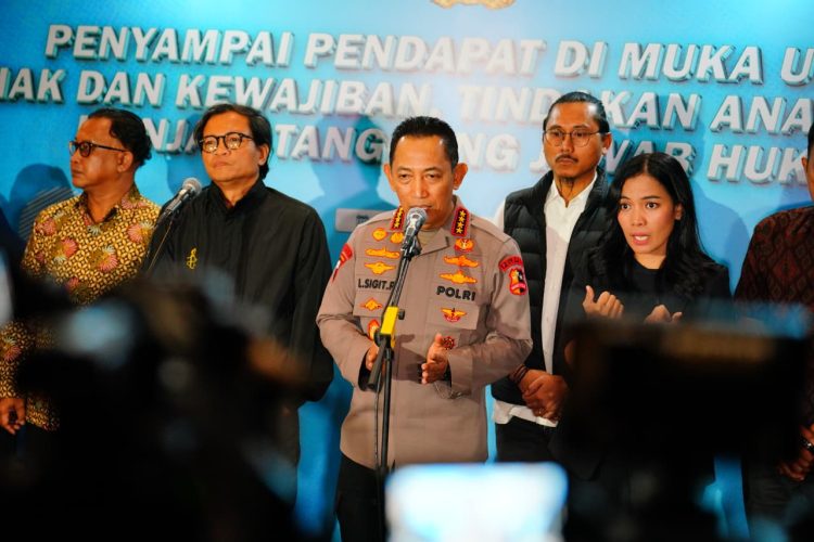 Kapolri: Dialog Publik Bareng Masyarakat Sipil Serap Aspirasi untuk Jaga Ruang Demokrasi