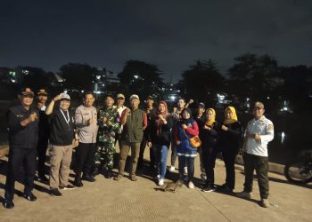 Kodim 0505/JT Bersama Komponen Pendukung Gelar Patroli/Siskamling di Wilayah Kramatjati