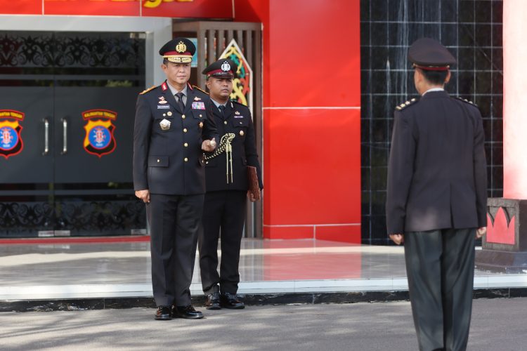 Perkuat Jiwa Nasionalisme, Polda Kalteng Gelar Upacara Hari Kesaktian Pancasila