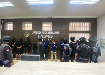 Nusakambangan Kembali Terima 41 Warga Binaan High Risk, Targetkan Perbaikan Perilaku