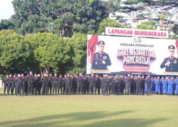 Polda Kepri Gelar Upacara Peringatan Hari Kesaktian Pancasila 