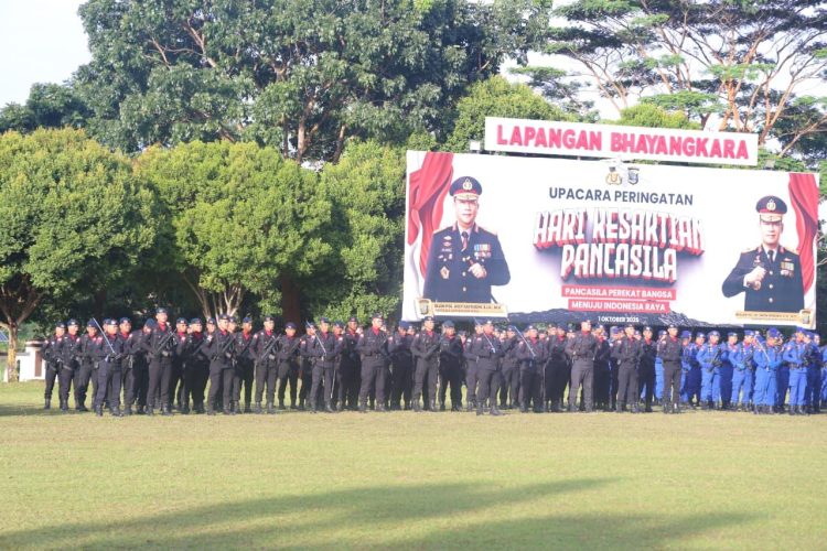 Polda Kepri Gelar Upacara Peringatan Hari Kesaktian Pancasila 