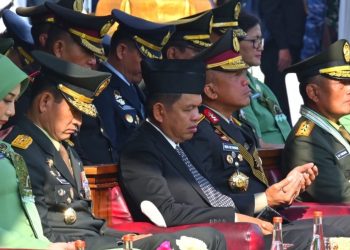 Kapolda Jabar Hadiri Upacara Peringatan HUT TNI ke-80 