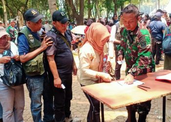 HUT TNI ke-80, Ribuan Warga Terima Sembako dari Mabes TNI 
