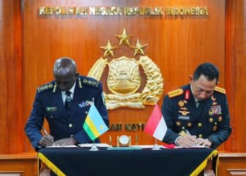 Kapolri dan Kepala Kepolisian Rwanda Perkuat Kerja Sama Berantas Kejahatan Transnasional