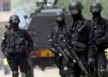Densus 88 Amankan Empat Terduga Teroris Pendukung ISIS 