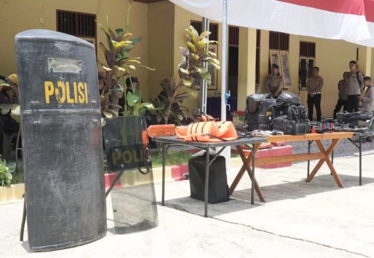 Kapolda Sulbar Kunjungan ke Kompi 4 Batalyon A Brimob Polman