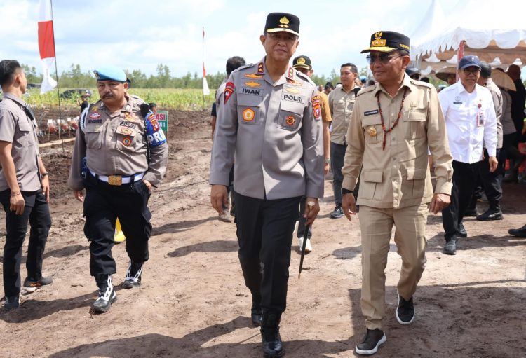 Kapolda Kalteng Targetkan 136 Hektare Lahan Siap Ditanami Jagung 