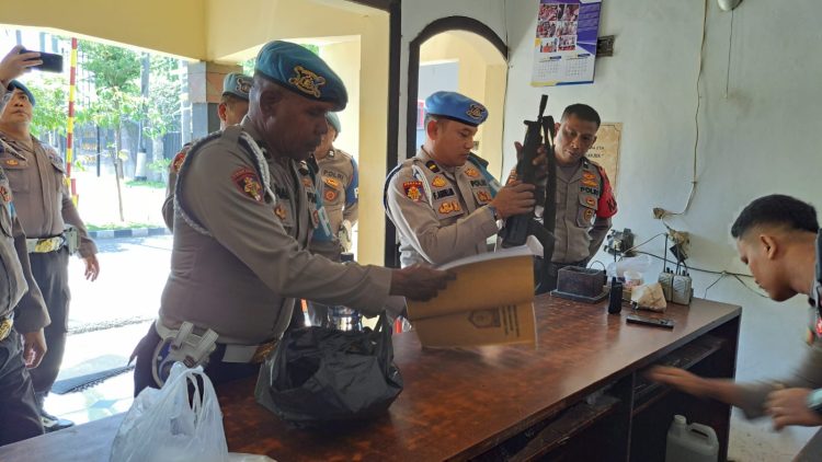 Bidpropam Polda Jatim Gelar Mitigasi Pelanggaran di Polres Nganjuk