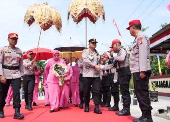 Kapolda Sulbar Tanamkan Harapan di SPN Mekkatta, Gerakan Penghijauan Hingga Arahan Strategis untuk Masa Depan Polri