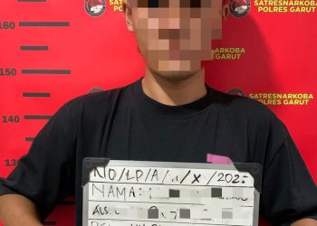 Sat Narkoba Tangkap Pengedar Sabu di Tarogong Kidul