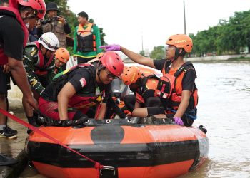 Pemkot Bekasi Bersama BASARNAS Gelar Latihan SAR Gabungan 