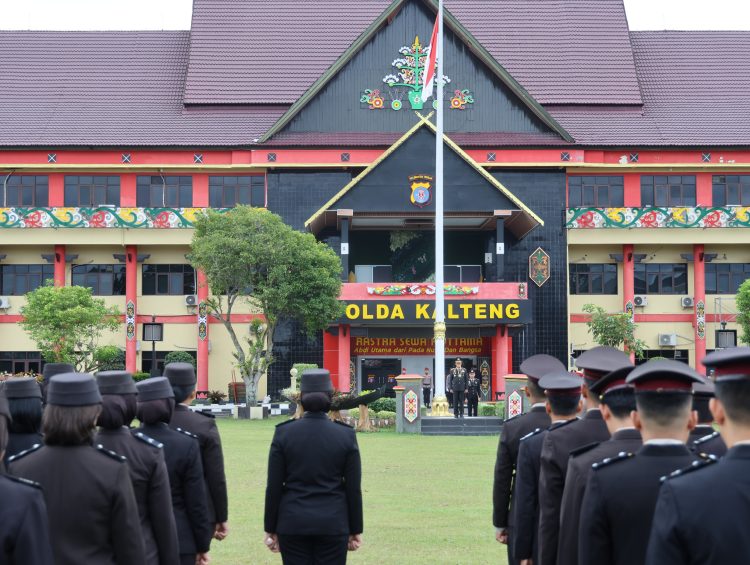 Hari Sumpah Pemuda 2025, Polda Kalteng Gelar Upacara Bendera