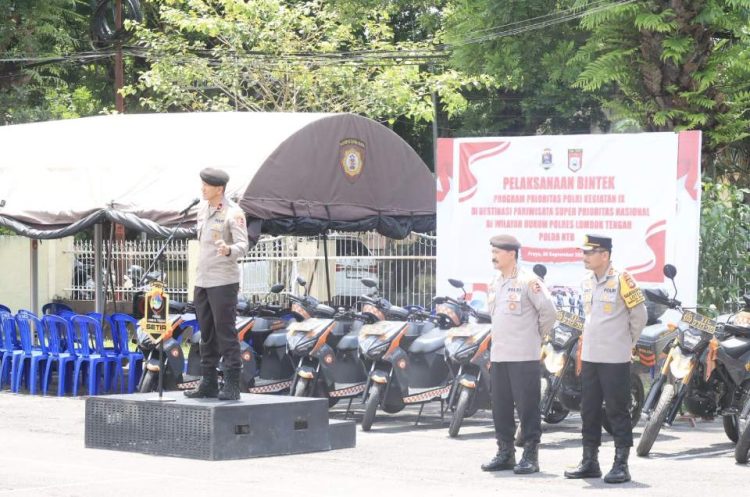 Dirpamobvit Baharkam Polri Memantapkan Kesiapan Pengamanan MotoGP di Lombok Tengah