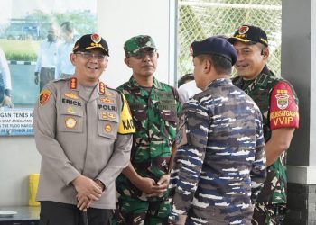 Polres Metro Jakut Gelar Pengamanan Presiden RI dalam Rangka Kunjungan Kerja ke Kolinlamil Jakarta Utara