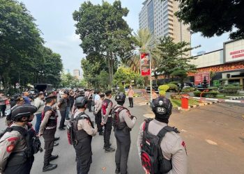 Ciptakan Rasa Aman dan Nyaman Polda Metro Jaya Laksanakan Patroli Skala Besar