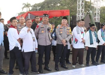 1.722 Personel Polisi Kawal Aksi Solidaritas Palestina di Monas