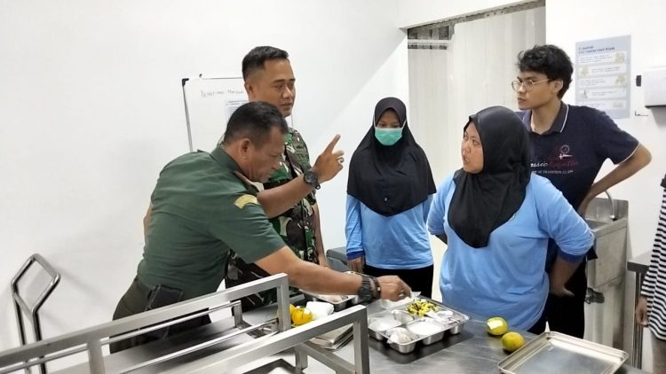 Dandim 0614 Laksanakan Sidak ke Dapur SPPG Harjamukti