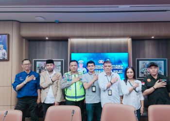 Kakorlantas Polri Ajak FRN Counter Polri Tanam Kebaikan, Agus Flores: Pesan yang Menginspirasi