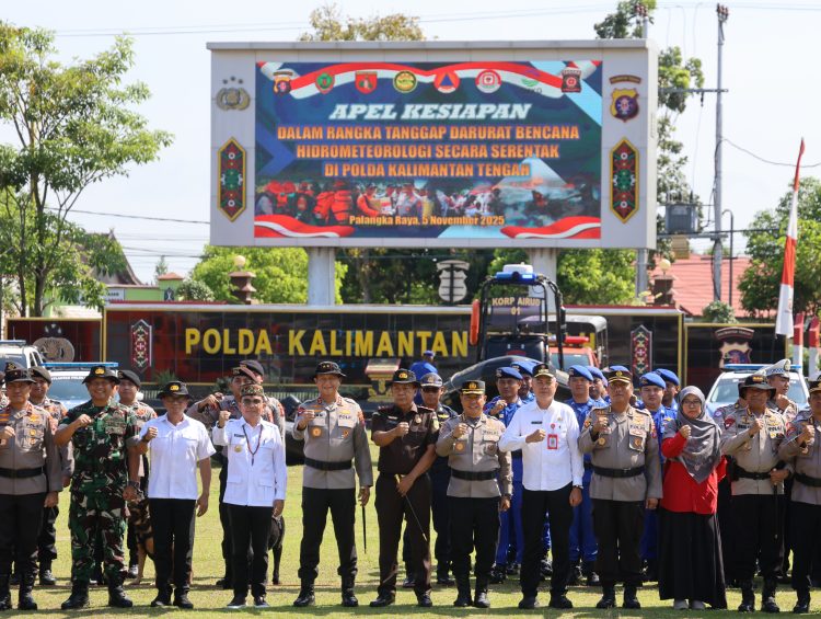 Polda Kalteng Kerahkan 2.850 Personel, Hadapi Darurat Bencana di Bumi Tambun Bungai