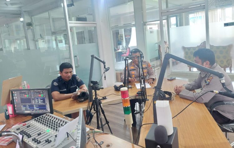 Dialog Interaktif Hallo Polisi, Polsek Delitua menekan angka kriminalitas melalui patroli preventif