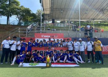 Tajimalela FA U-14 Raih Juara Singa Cup 2025 Singapura