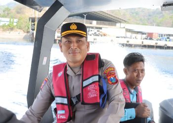 Kapolresta Banyuwangi Uji Coba Kapal Cepat Baru untuk Perkuat Keamanan Perairan
