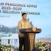 Wamendagri Wiyagus: APPSI Harus Jadi Penggerak Pemerintahan Daerah yang Bersih dan Bertanggung Jawab